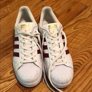 BRAND NEW BURGUNDY ADIDAS